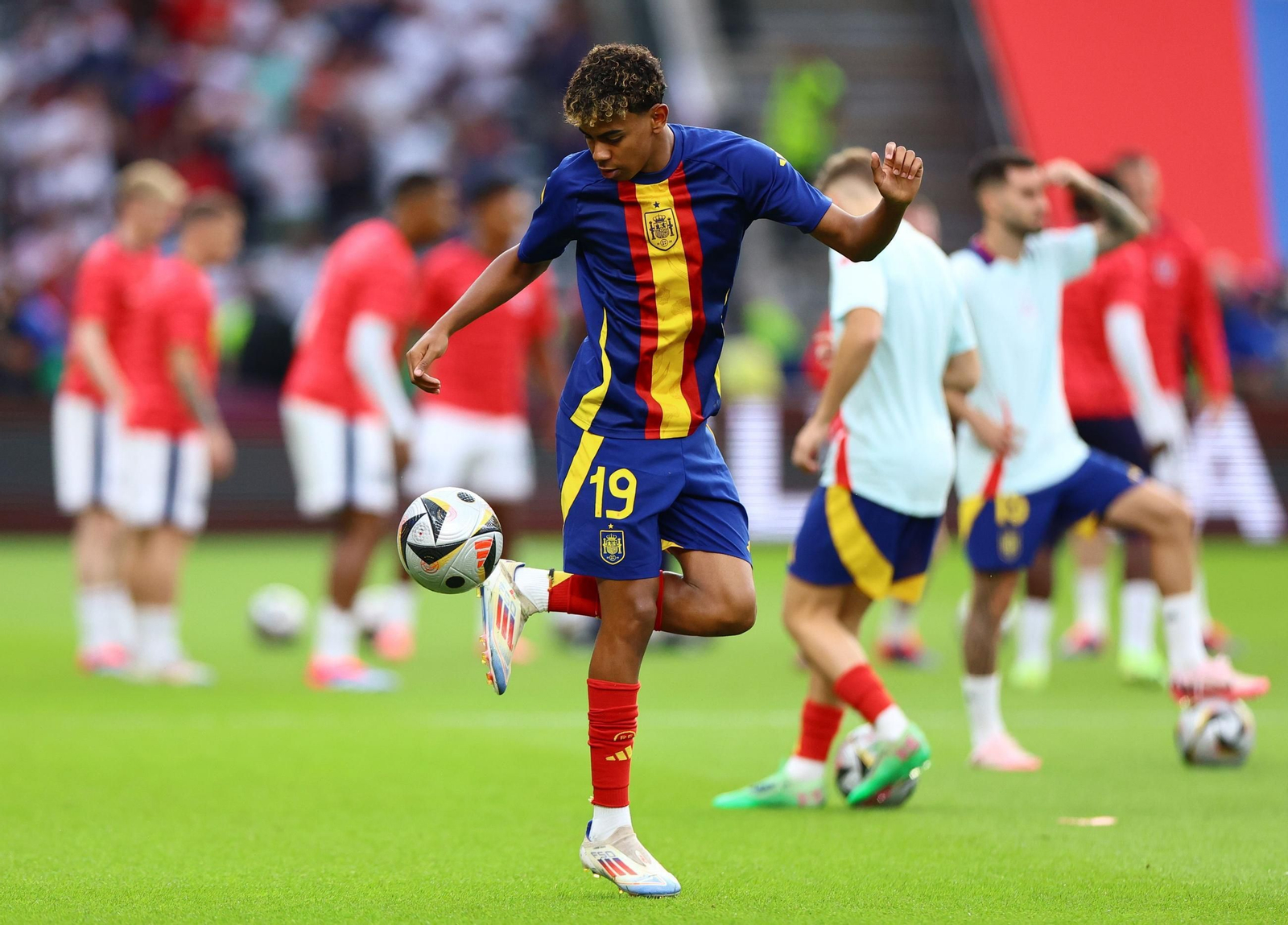 Las mejores fotos de la final España - Inglaterra