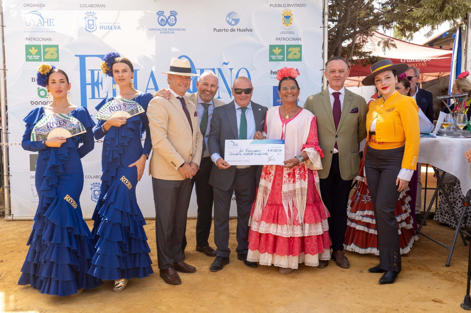 Imágenes de la entrega de reconocimientos de la X edición de la Feria de Otoño y del Caballo 2025 de Huelva