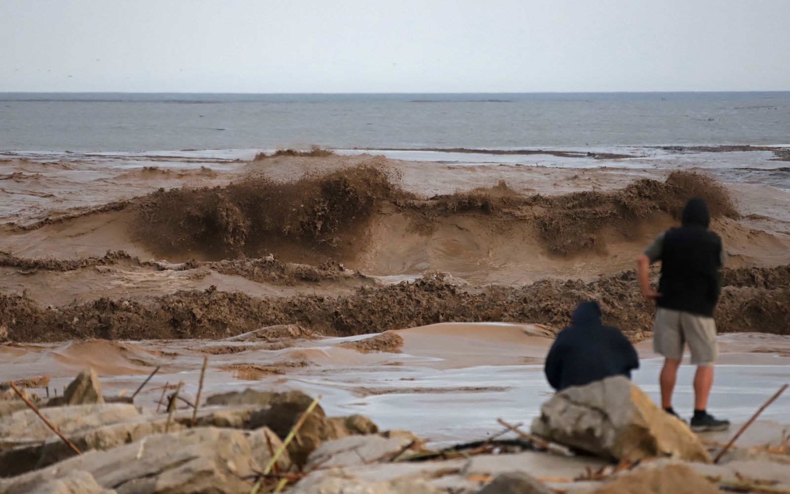 La desembocadura del río Guadiaro, en Sotogrande