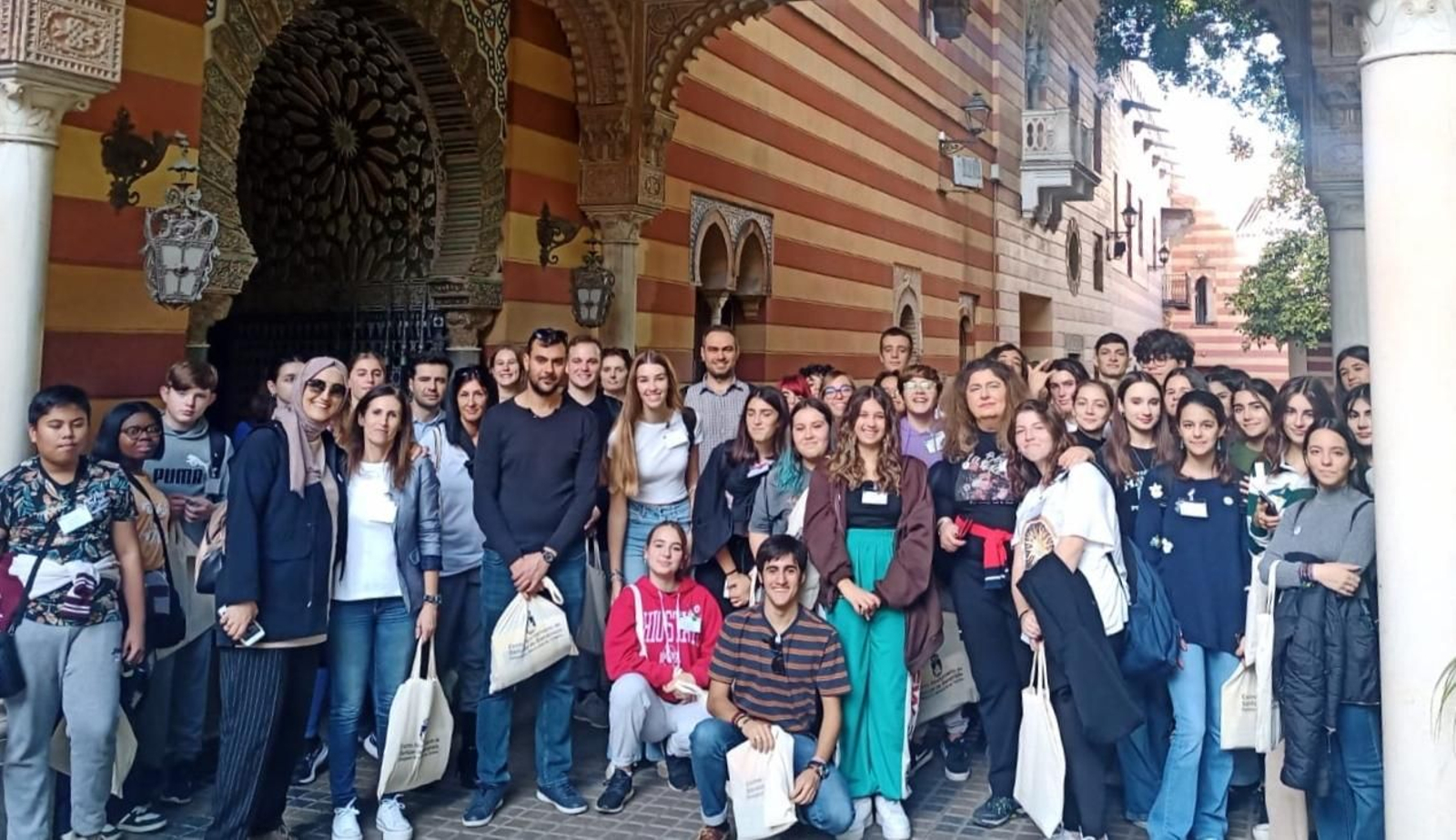 Una de las actividades realizadas por el instituto Juan Sebastián Elcano en Sanlúcar el año pasado.
