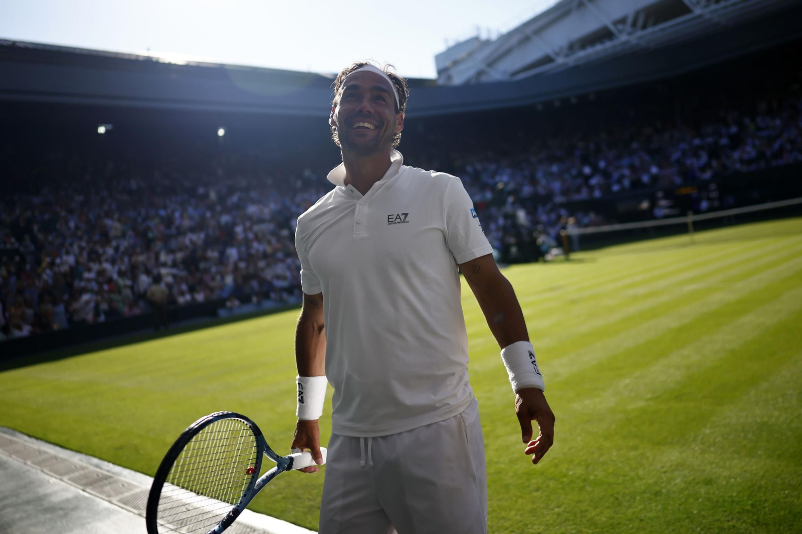 Las imágenes del debut de Alcaraz en Wimbledon y del resto de la jornada