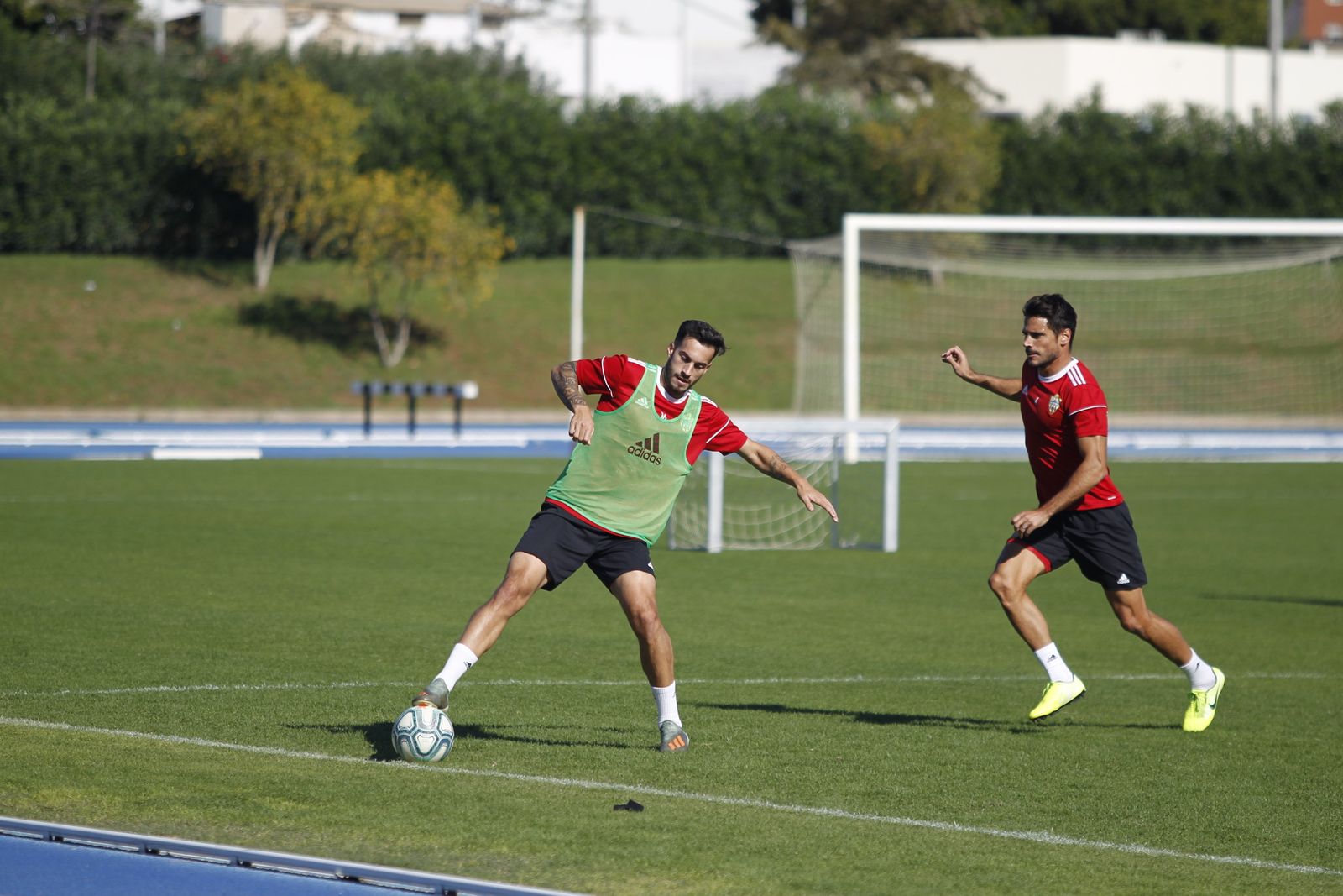 Fotogalería del entrenamiento del Almería 7-XI
