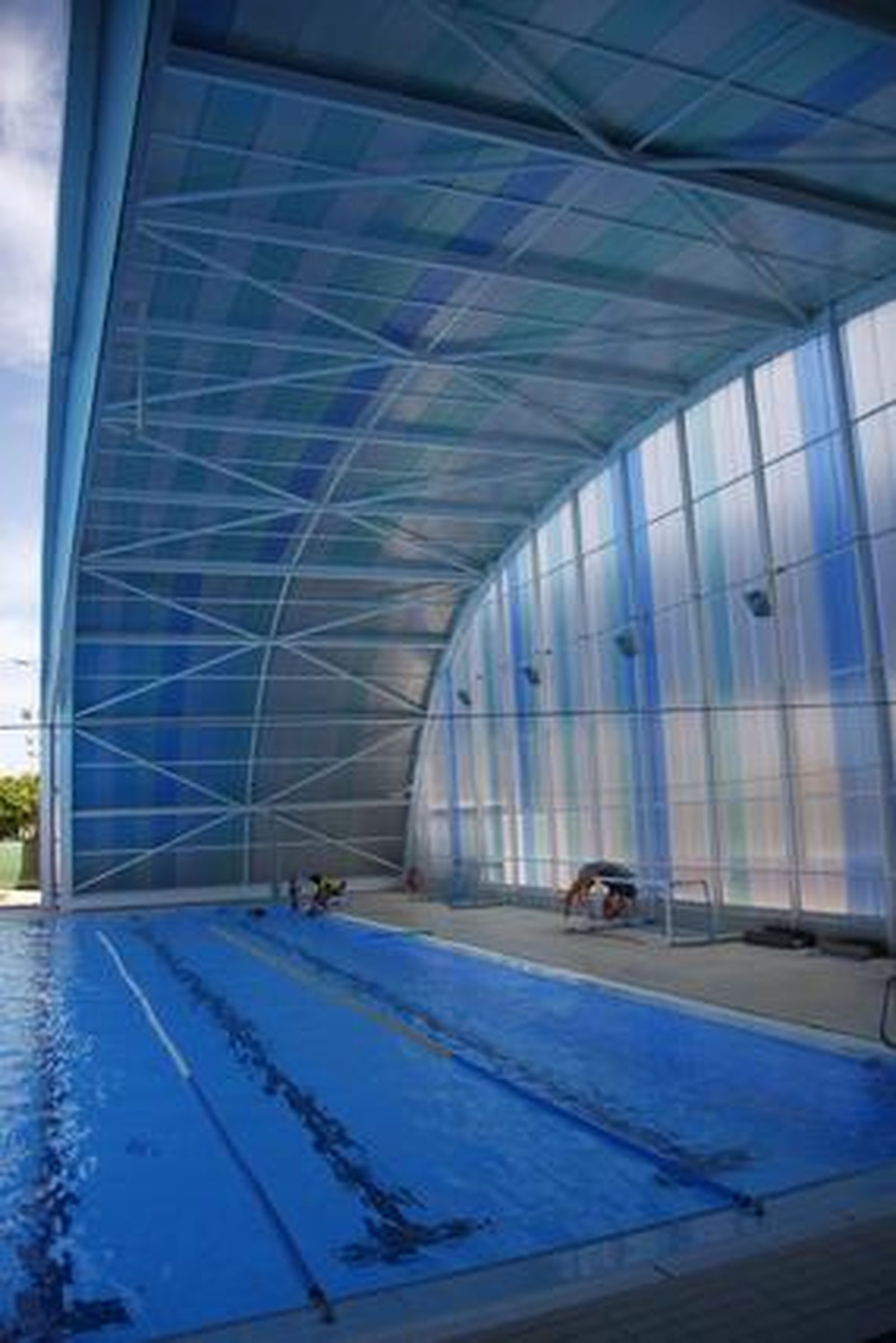 Piscina del centro deportivo. 

Foto: Belén Vargas