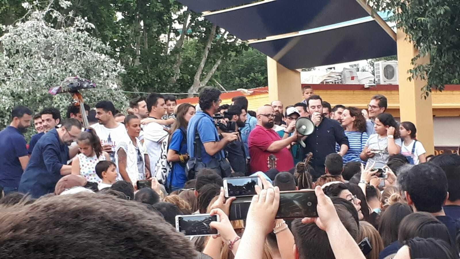 Fotos del homenaje a Juan Carlos Aragón en la Alameda