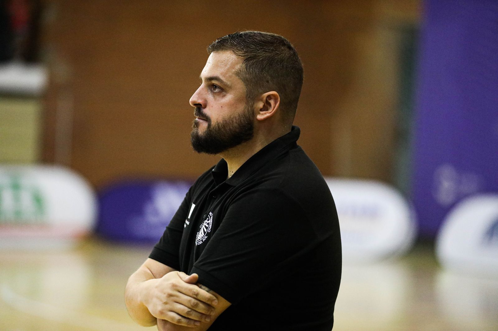 Suso Gallardo, durante un encuentro.