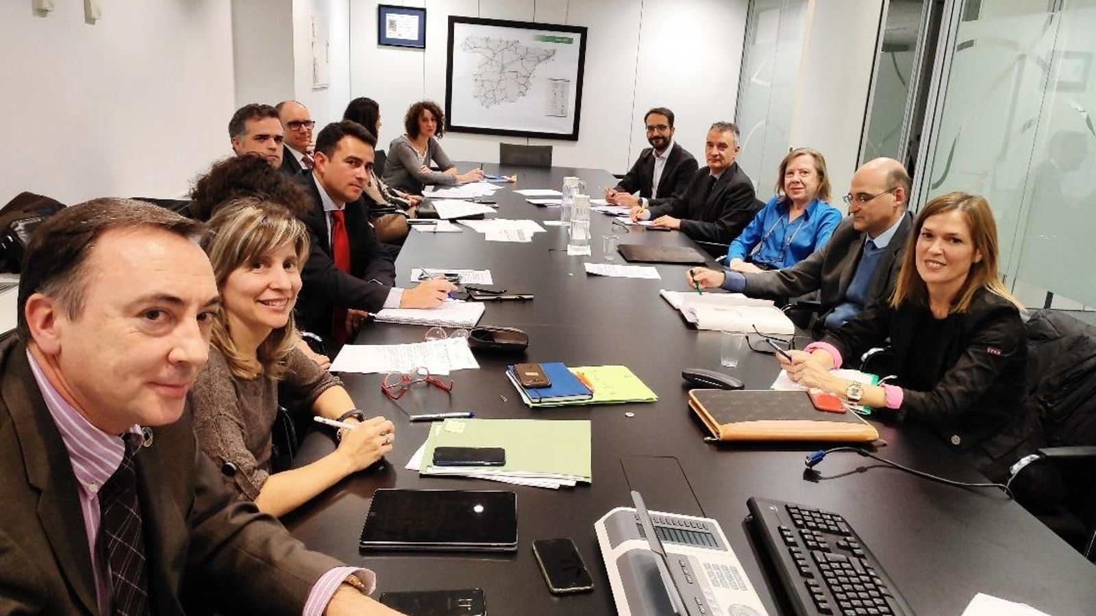 Reunión de la comisión técnica de la sociedad Almería Alta Velocidad