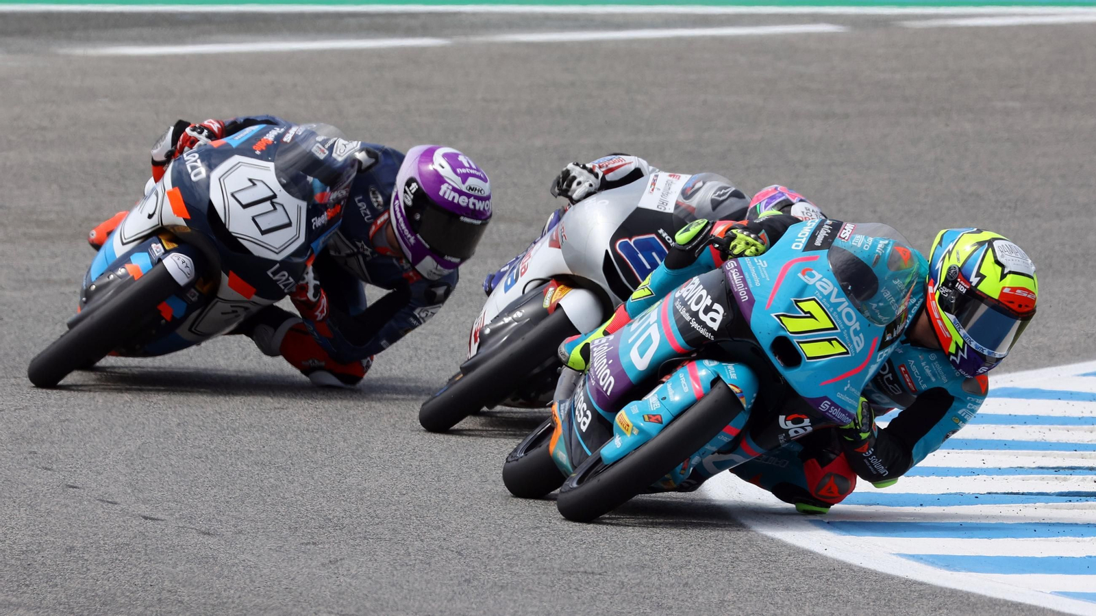 Imágenes de los entrenamientos de Moto3 del Viernes en Jerez