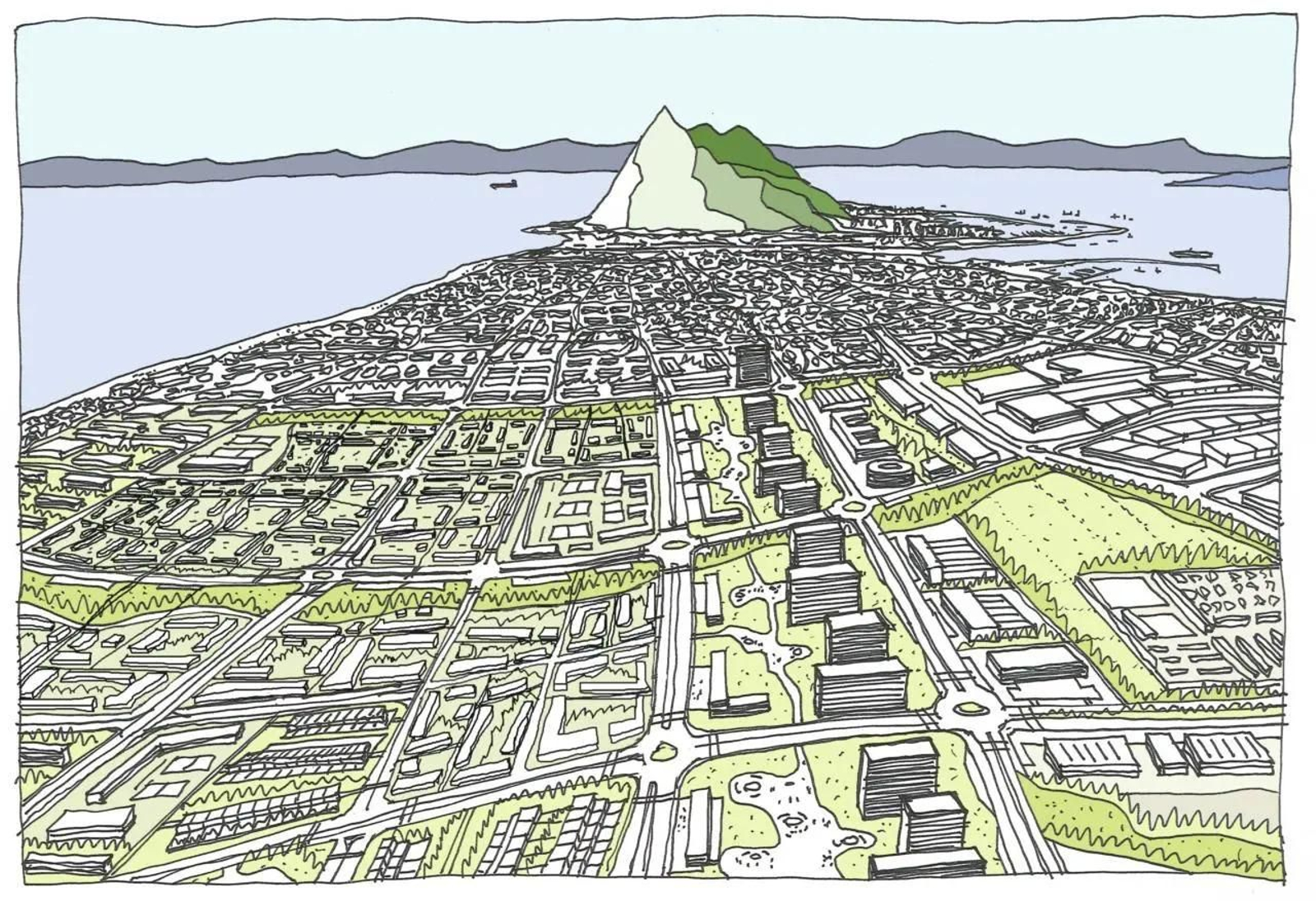 Desarrollo del eje Norte de La Línea, como importante propuesta residencial de la ciudad colindante con El Zabal.