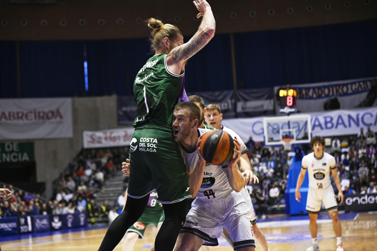 El Obradoiro - Unicaja, en fotos