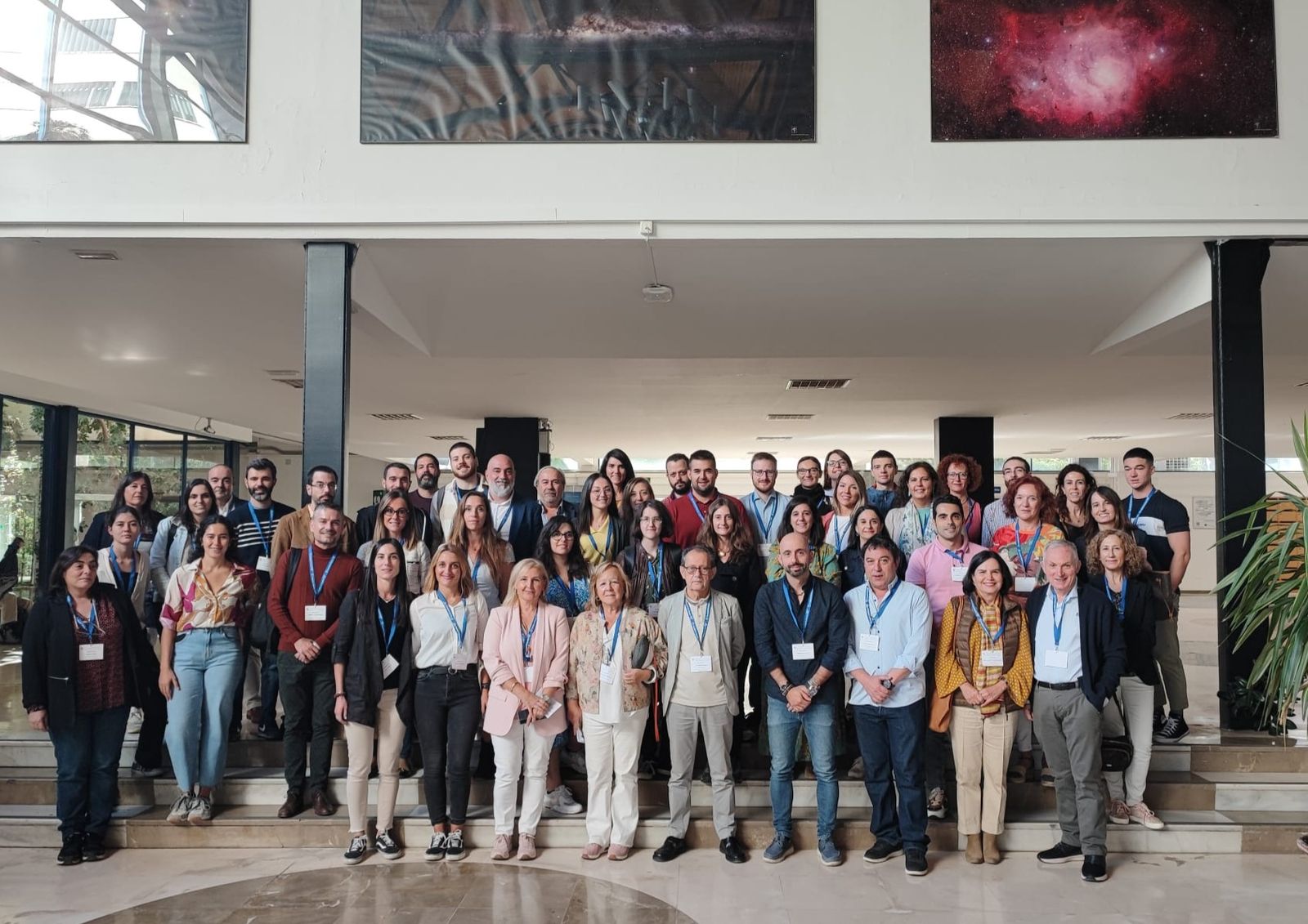 Foto de grupo de los asistentes a las jornadas de la UGR