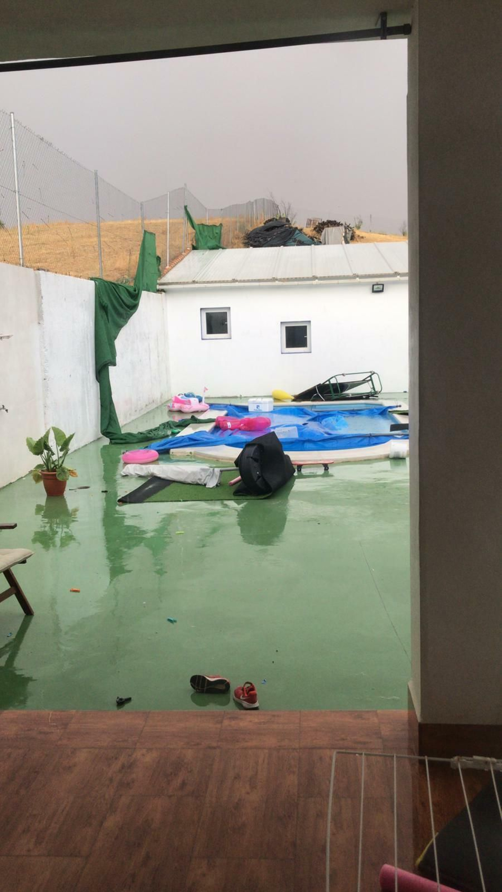 Las imágenes del día después tras la tromba de agua en Campotéjar