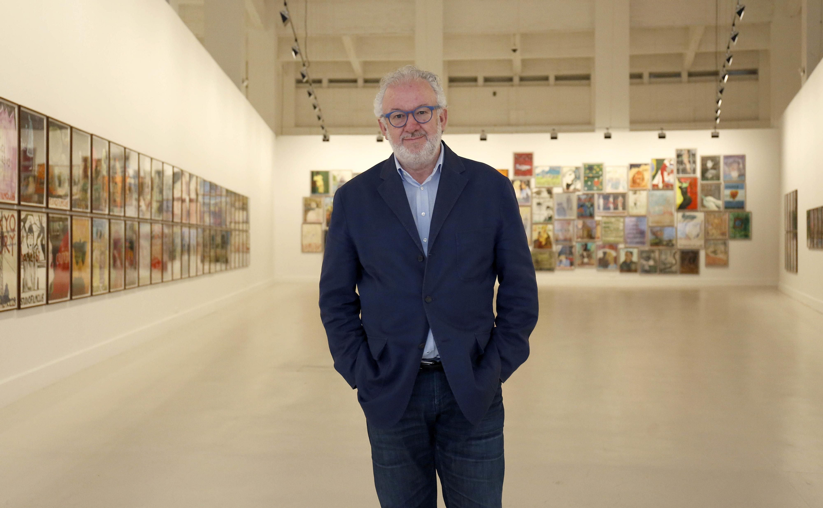 Fernando Francés, en el Centro de Arte Contemporáneo de Málaga. Fernando Francés, en el Centro de Arte Contemporáneo de Málaga.