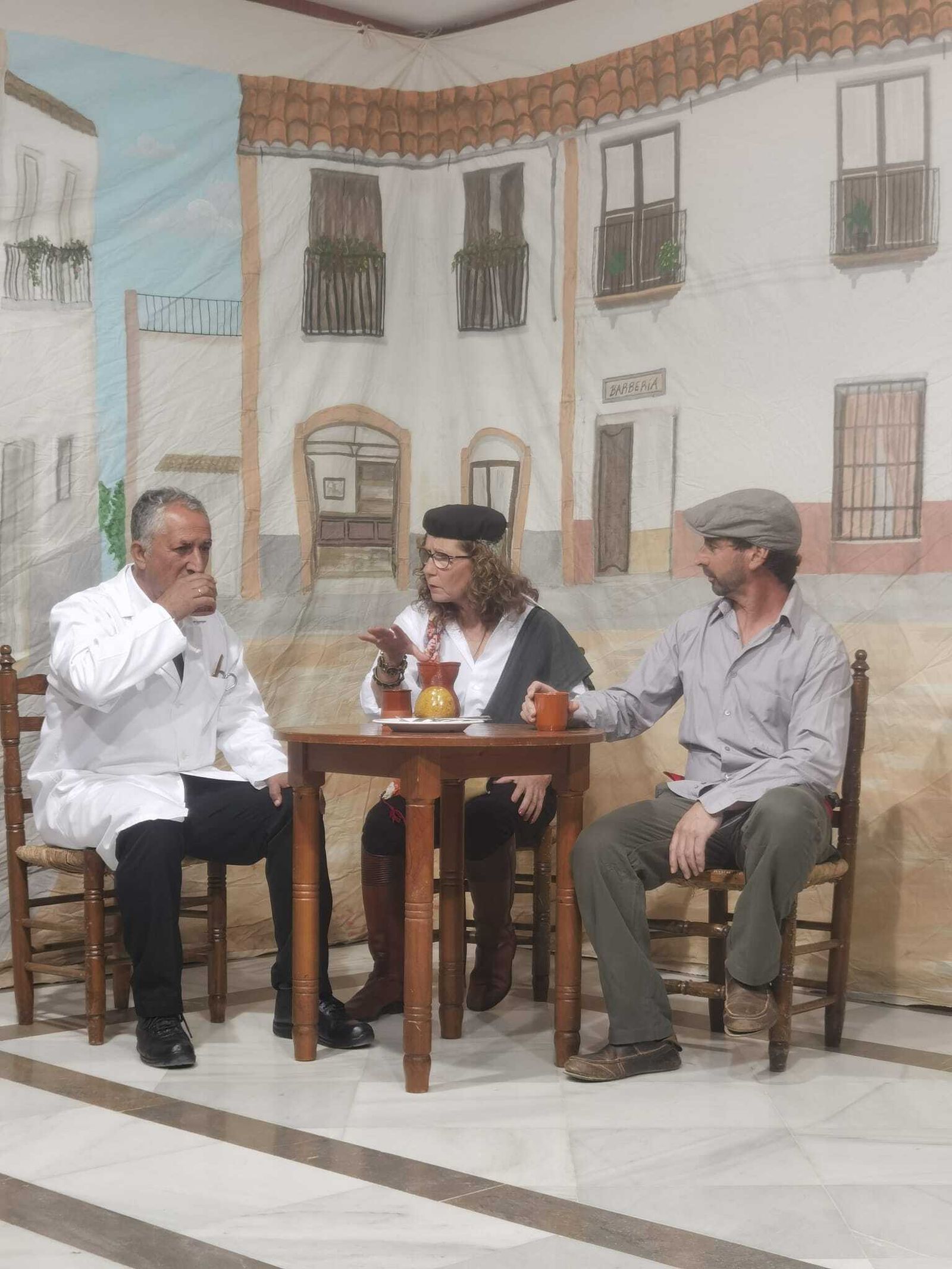 Una de las escenas de la obra.