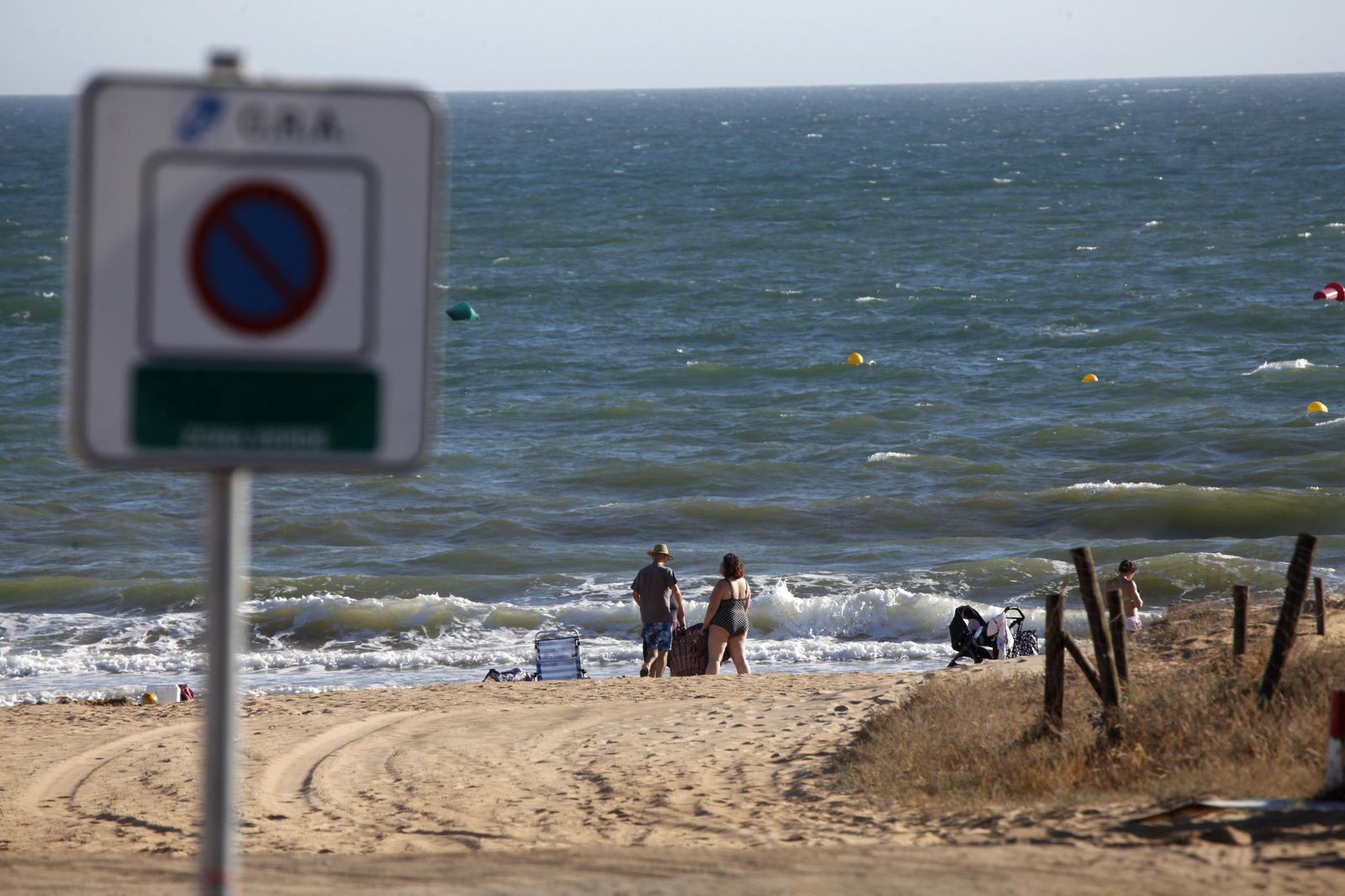 Zona ORA junto a la playa Urbana de Punta Umbría