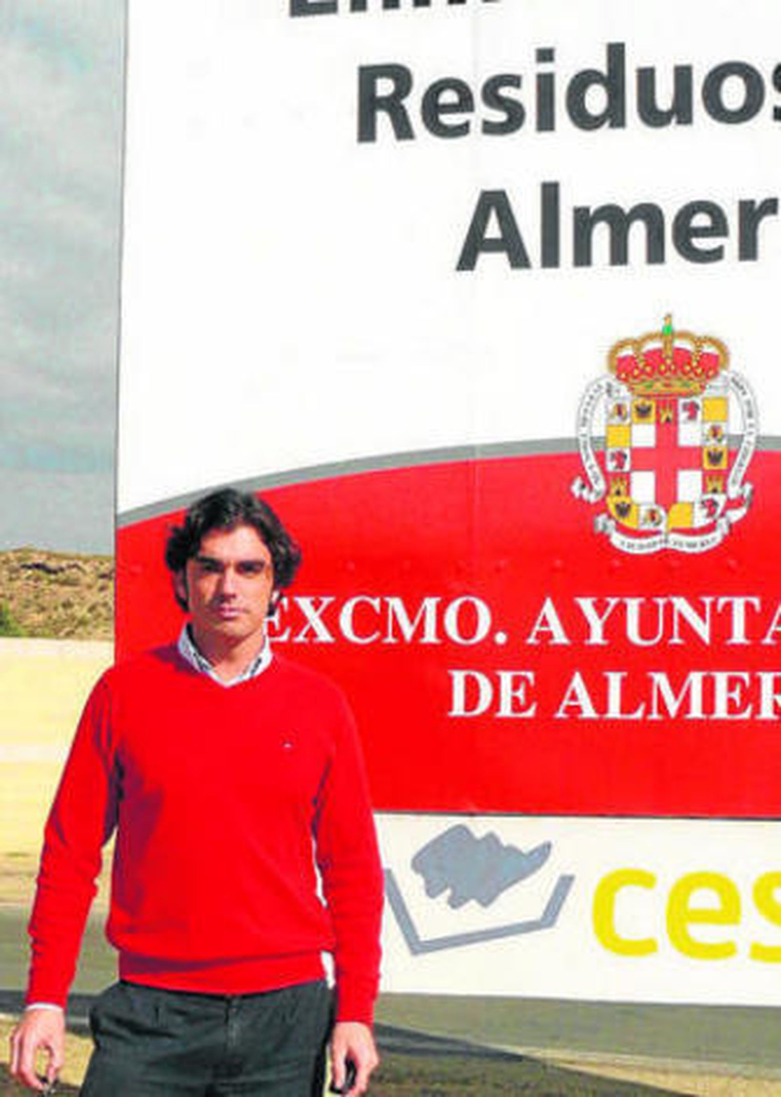 Ignacio Ojeda, gerente de la planta de clasificación en Almería.