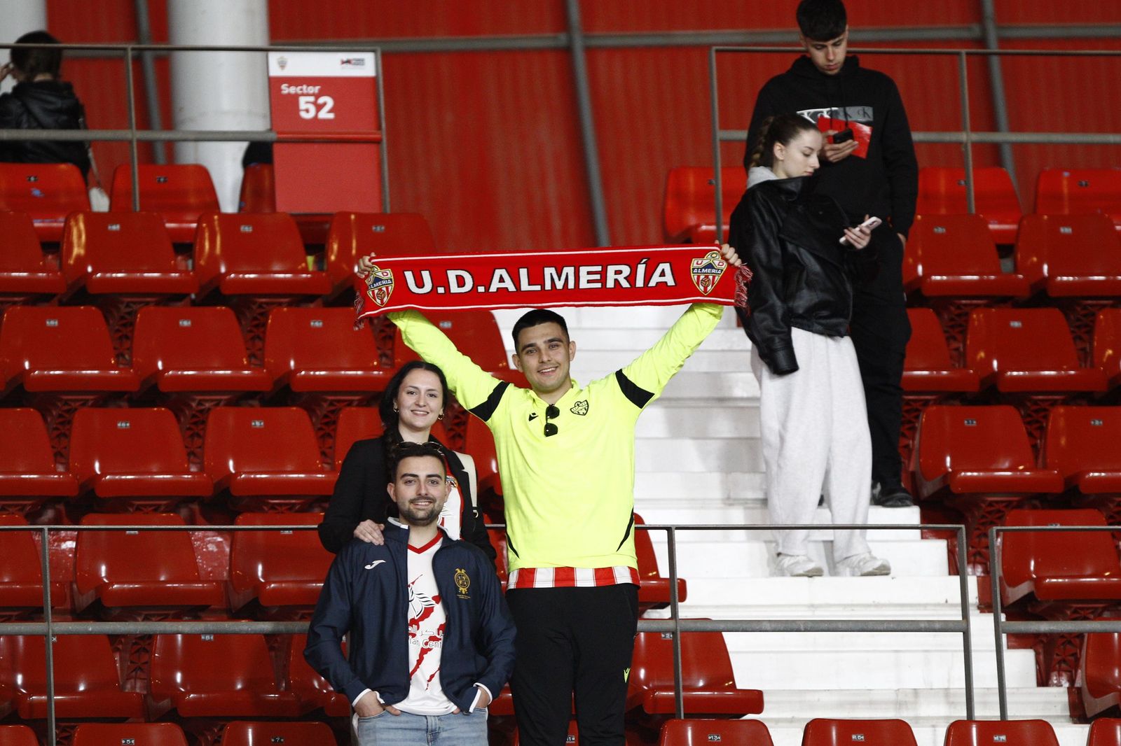 Las fotografías del partido U.D. Almería-Córdoba C.F.