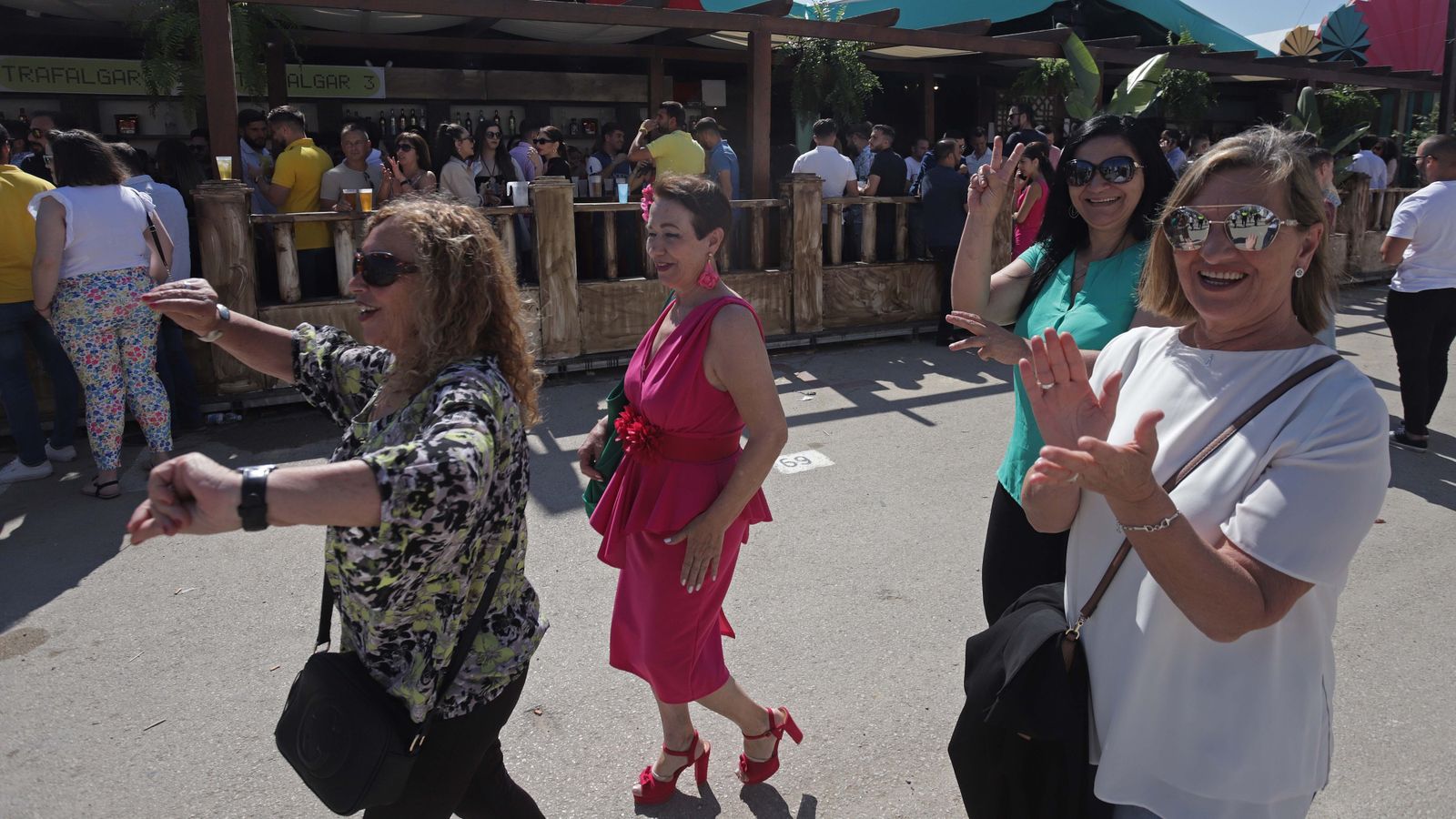 Fotos del domingo de farolillos en Los Barrios