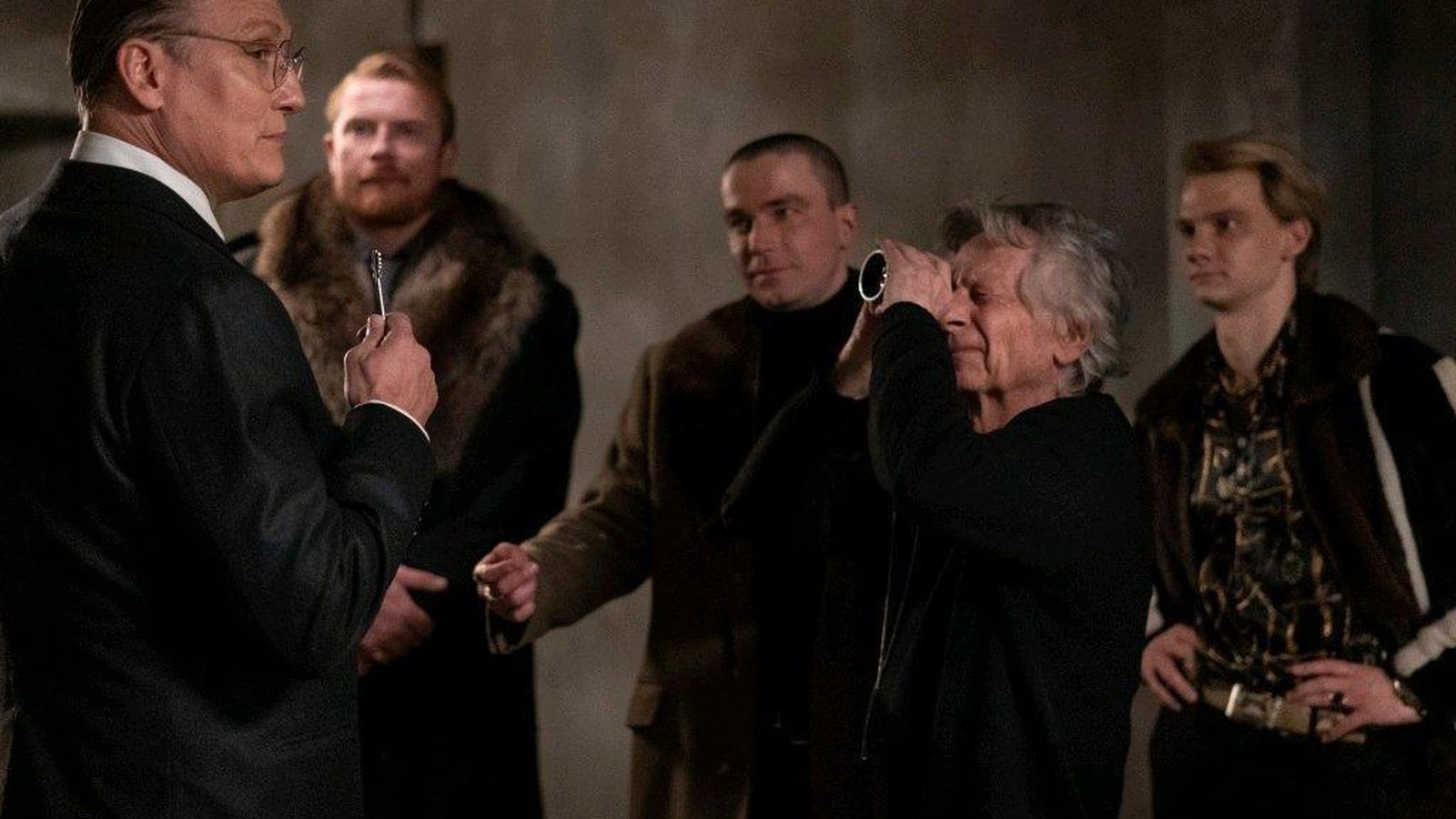 Polanski, en el rodaje de 'The Palace'.