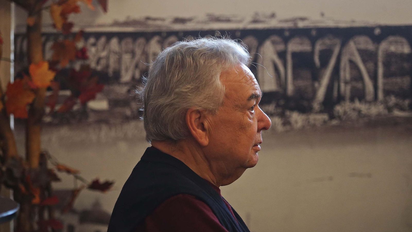 Entrevista a Márquez Salaverri, en el Mesón La Perseverancia.