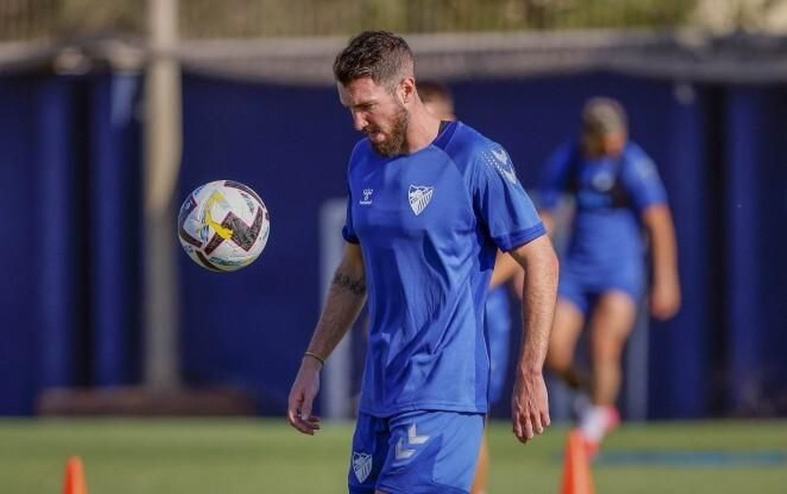 Peybernes, durante un entrenamiento esta pretemporada. Peybernes, durante un entrenamiento esta pretemporada.