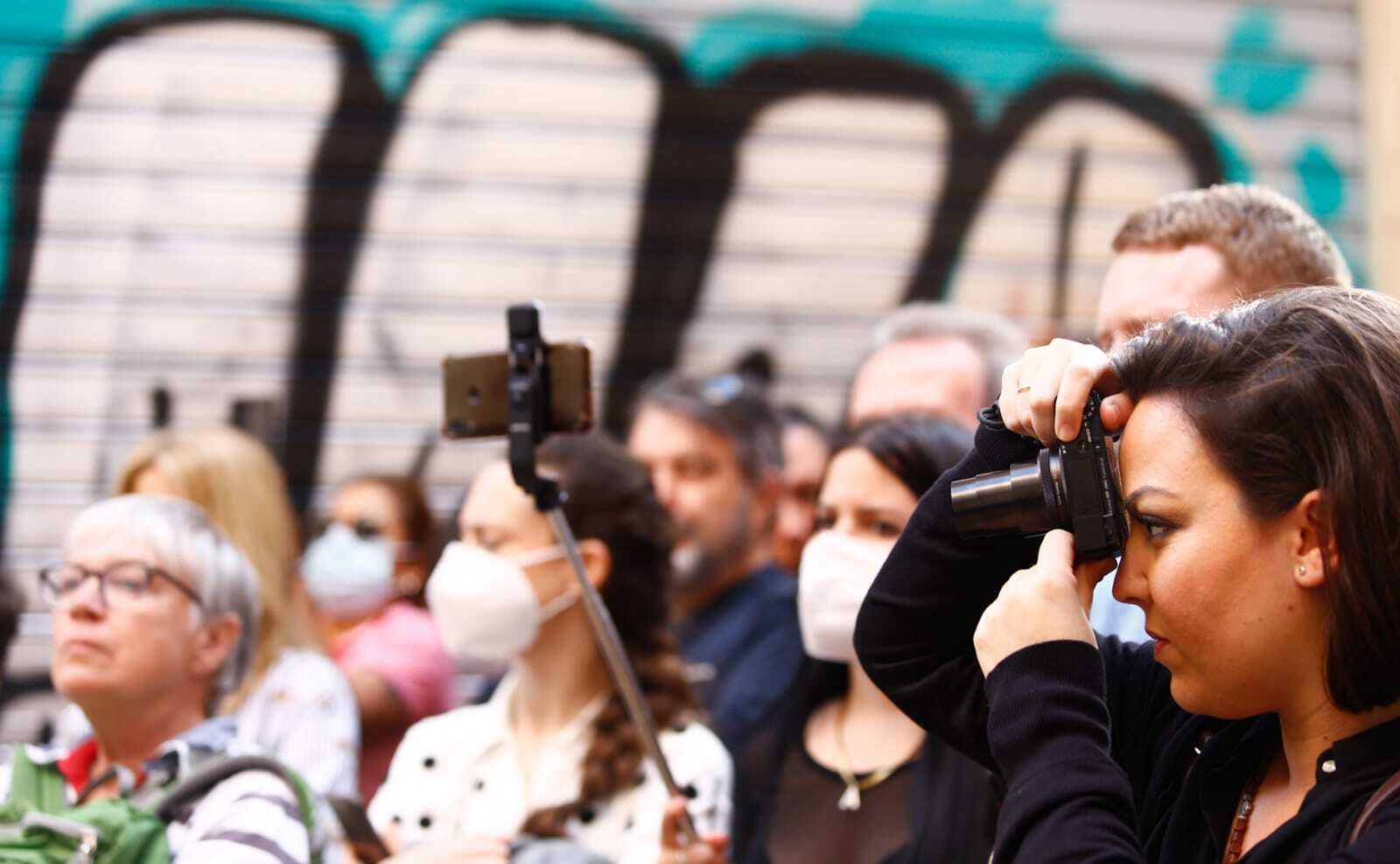 Las fotos de Dolores de San Juan, en el Viernes Santo de Málaga