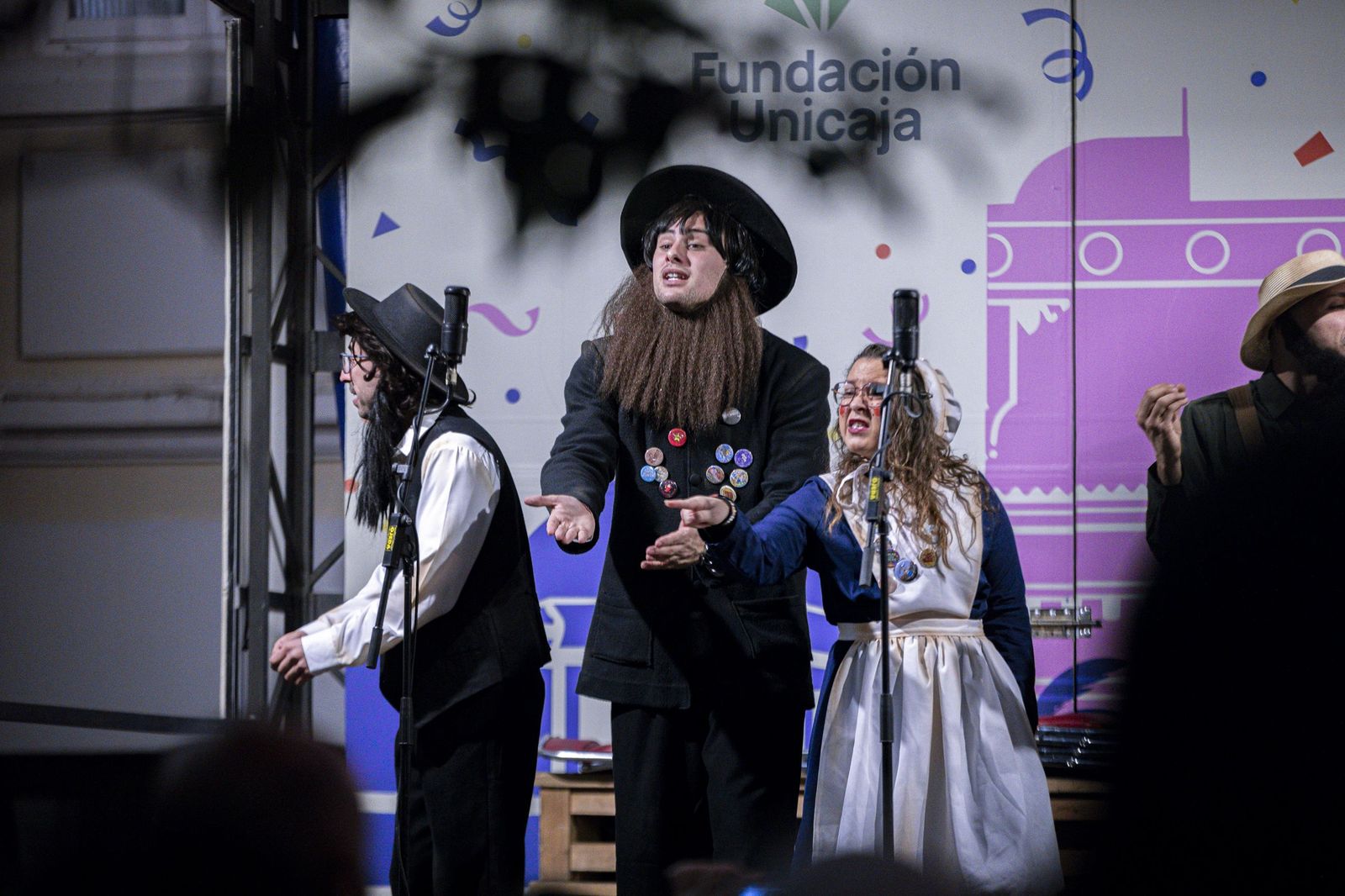 Las imágenes de la entrega de los premios del XLVII Concurso Fundación Unicaja Coplas del Carnaval Gaditano