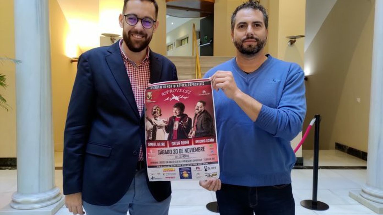 Presentación de la gala benéfica.