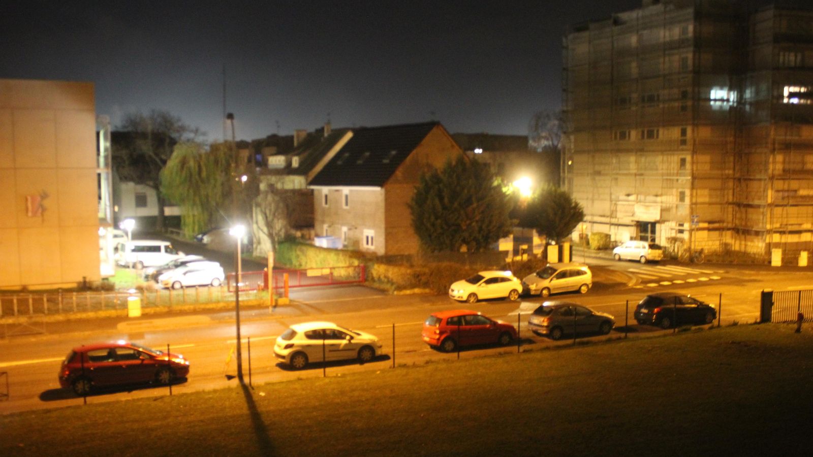 Una imagen tomada hoy en el barrio de Neudorf