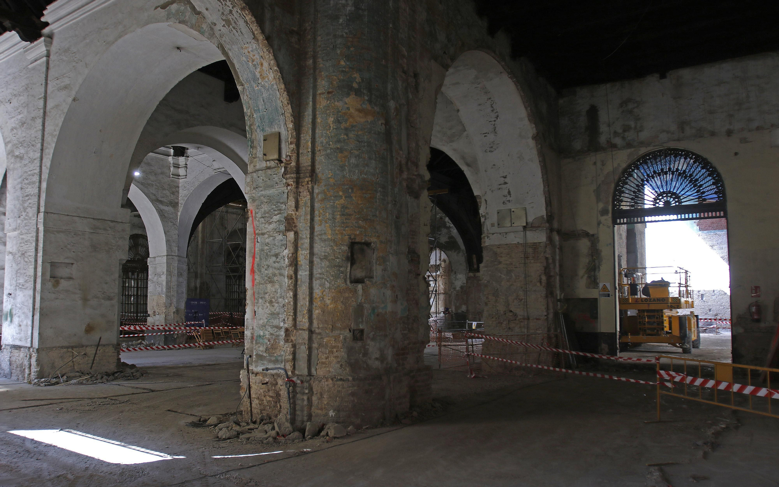 Estado de las obras de la Fábrica de Artillería