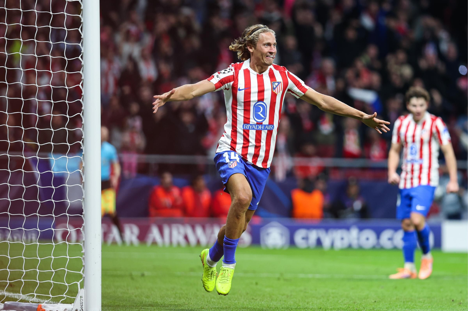 Las imágenes del Atlético de Madrid-Unión Saint-Gilloise