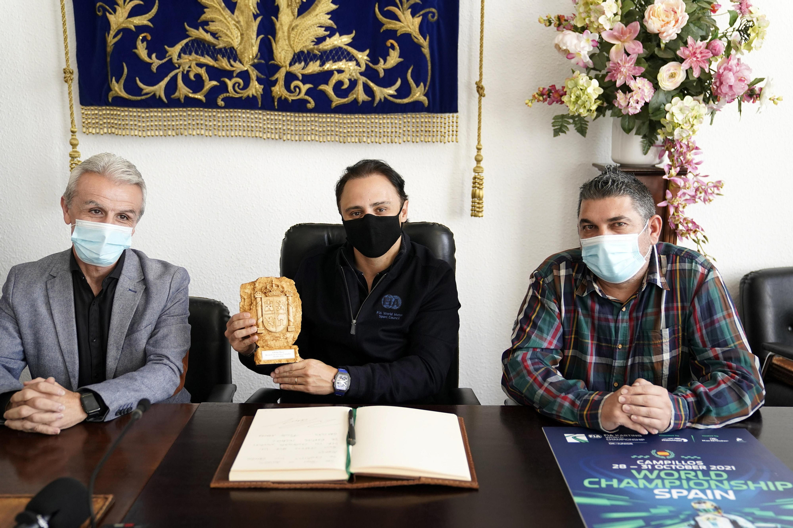 El histórico Felipe Massa, en Campillos para el Mundial de Karting