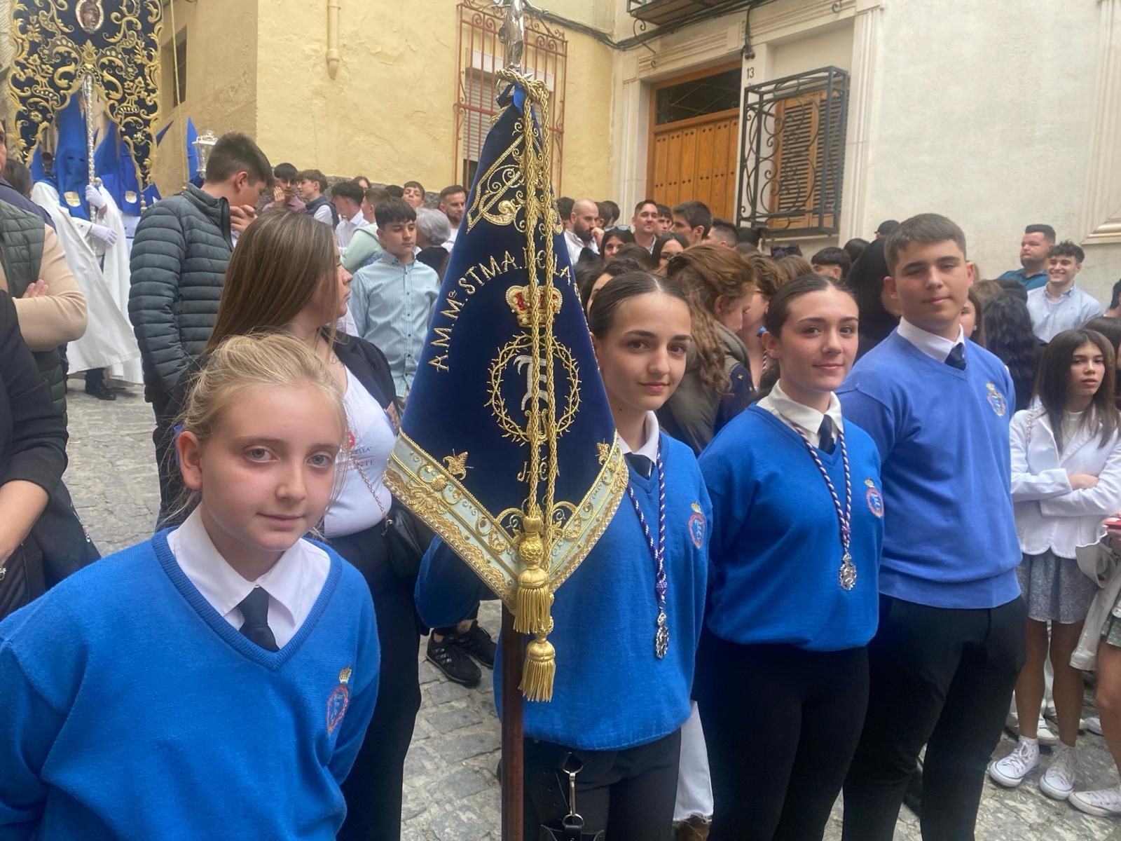 Tarde de Domingo de Ramos con cielos grises