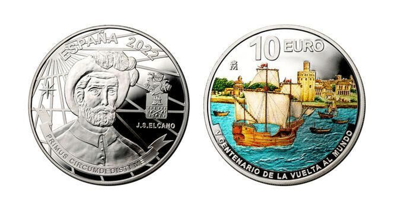 La moneda de colección más bella: conoce la 8 Reales en honor a la vuelta al mundo