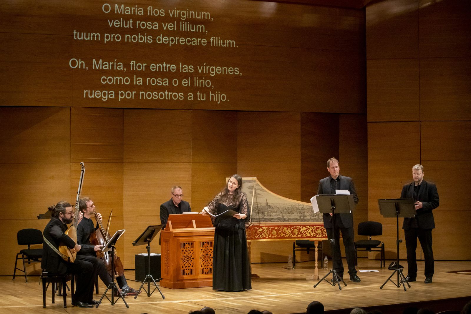 Nuria Rial y Les Cornets Noirs en el Espacio Turina.
