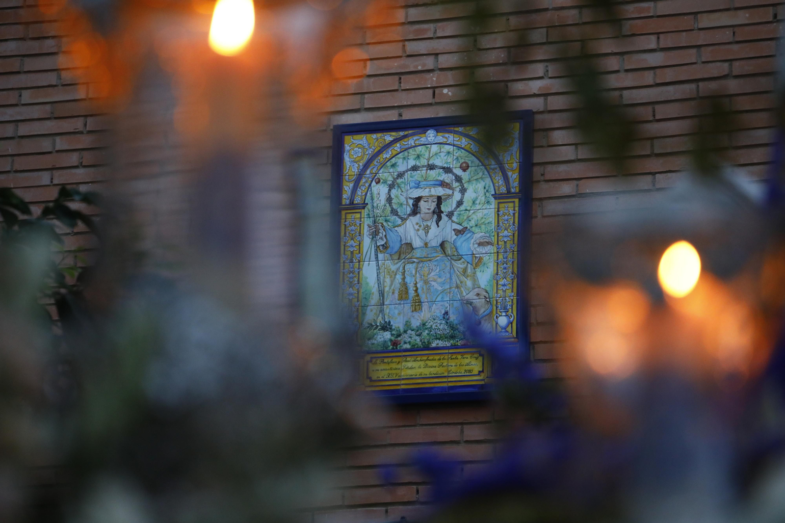 La procesión de la Divina Pastora de las Almas, en imágenes