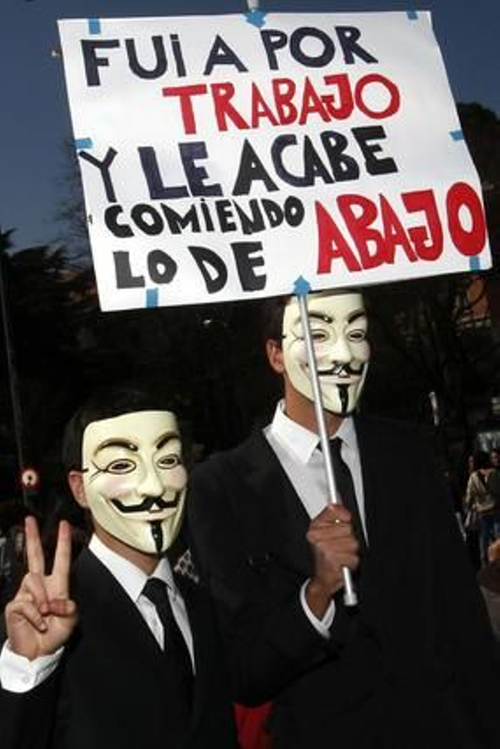 Las imágenes de la huelga general en España