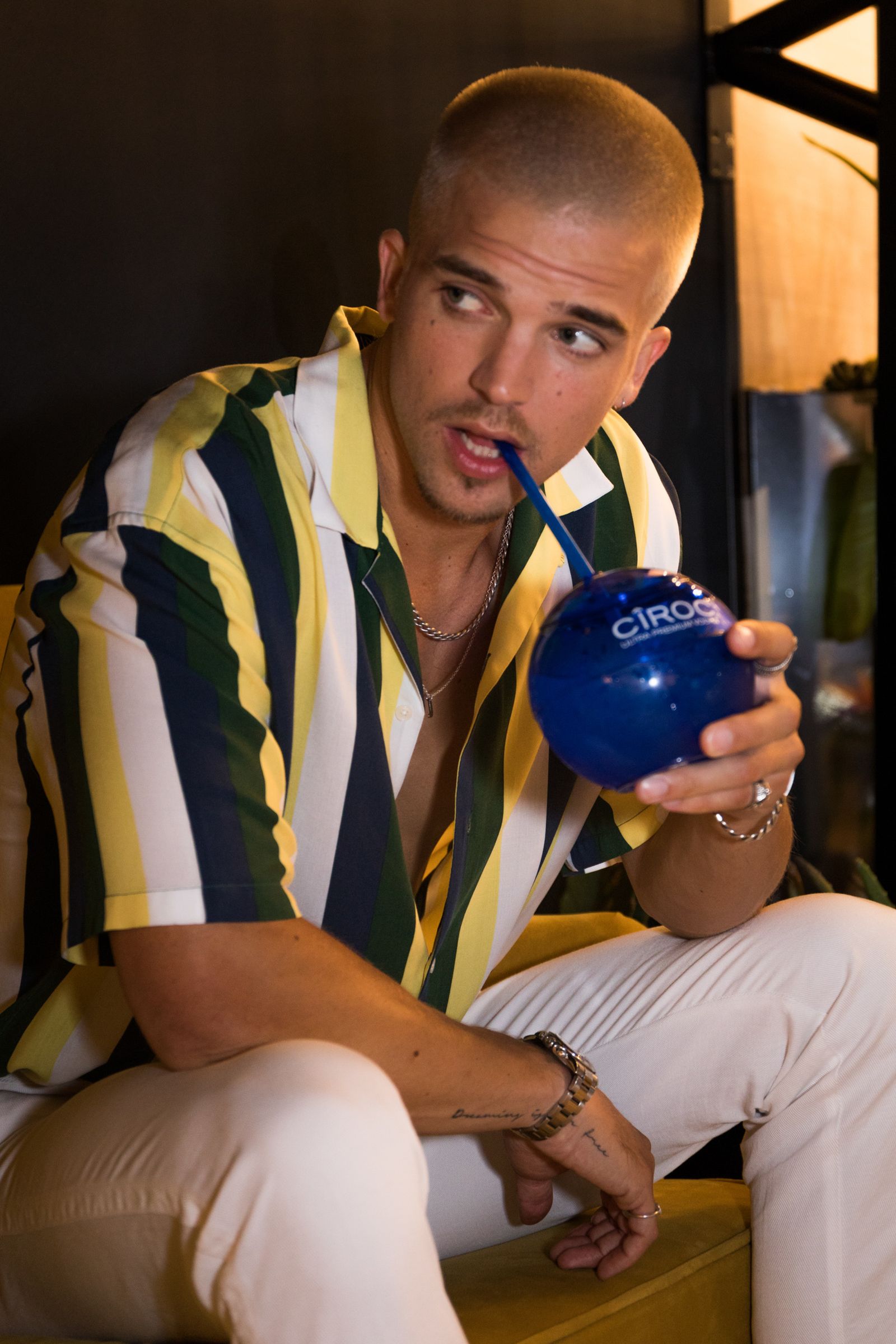 River Viperii estuvo en la Madrid Fashion Week  como embajador de la marca