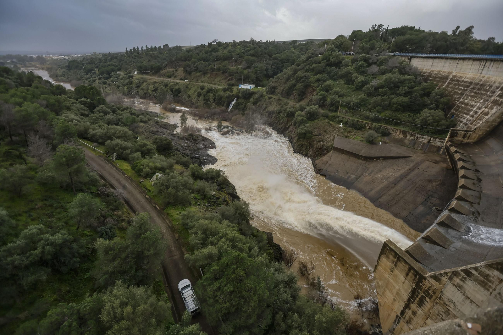 Embalse del Gergal, en Guillena