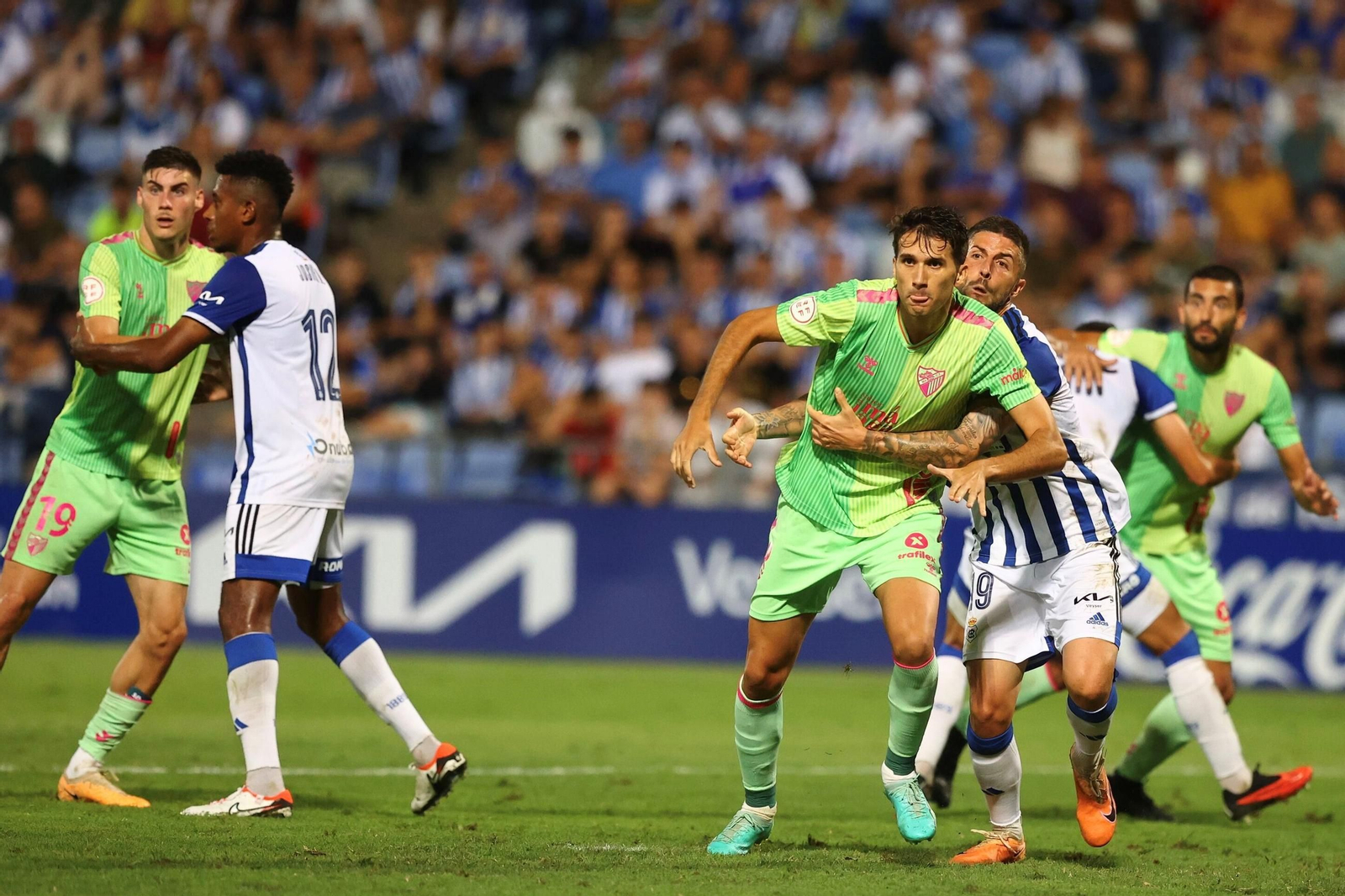 Roberto, su paso por el Málaga CF en fotos