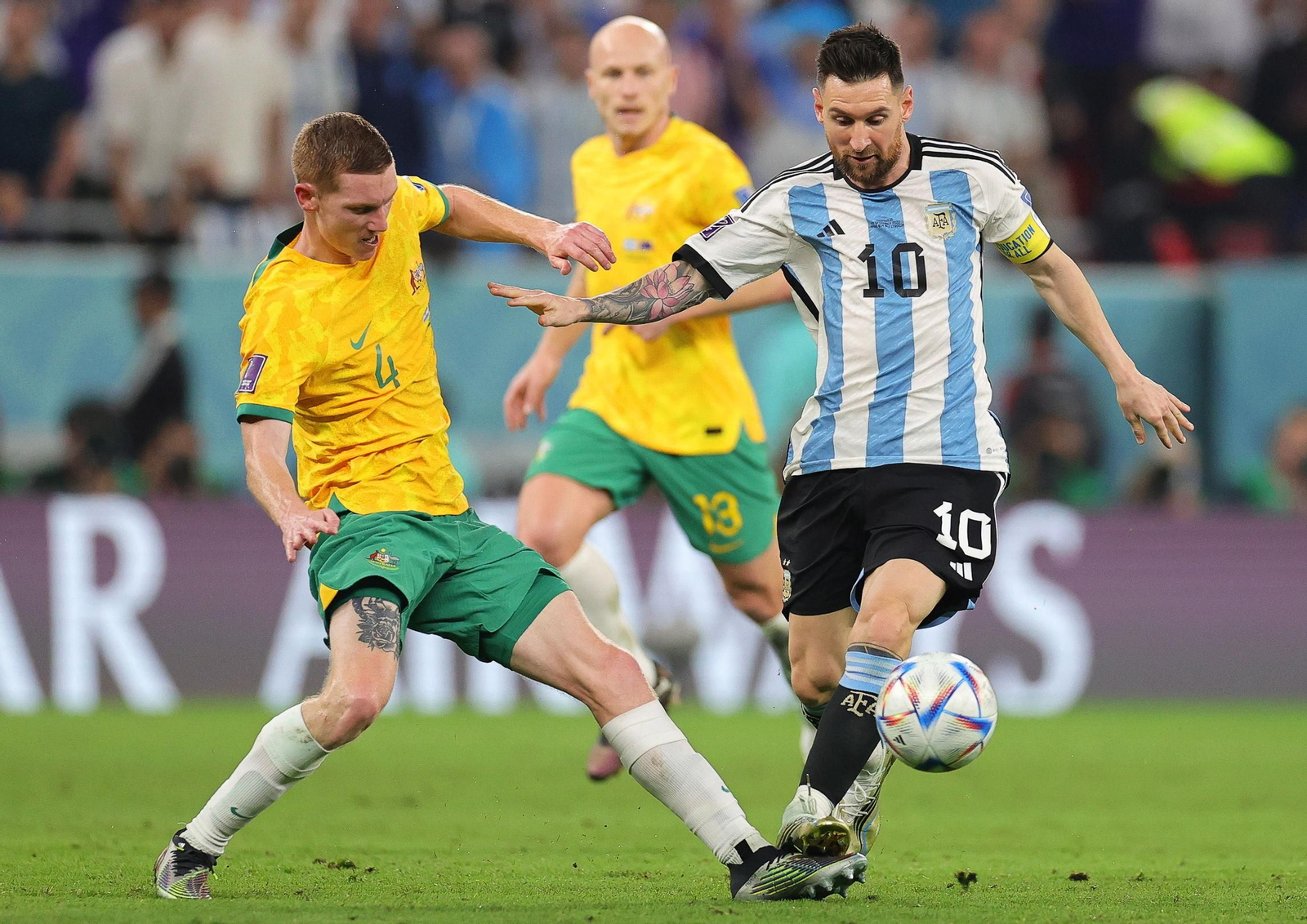 Las fotos del Argentina - Australia