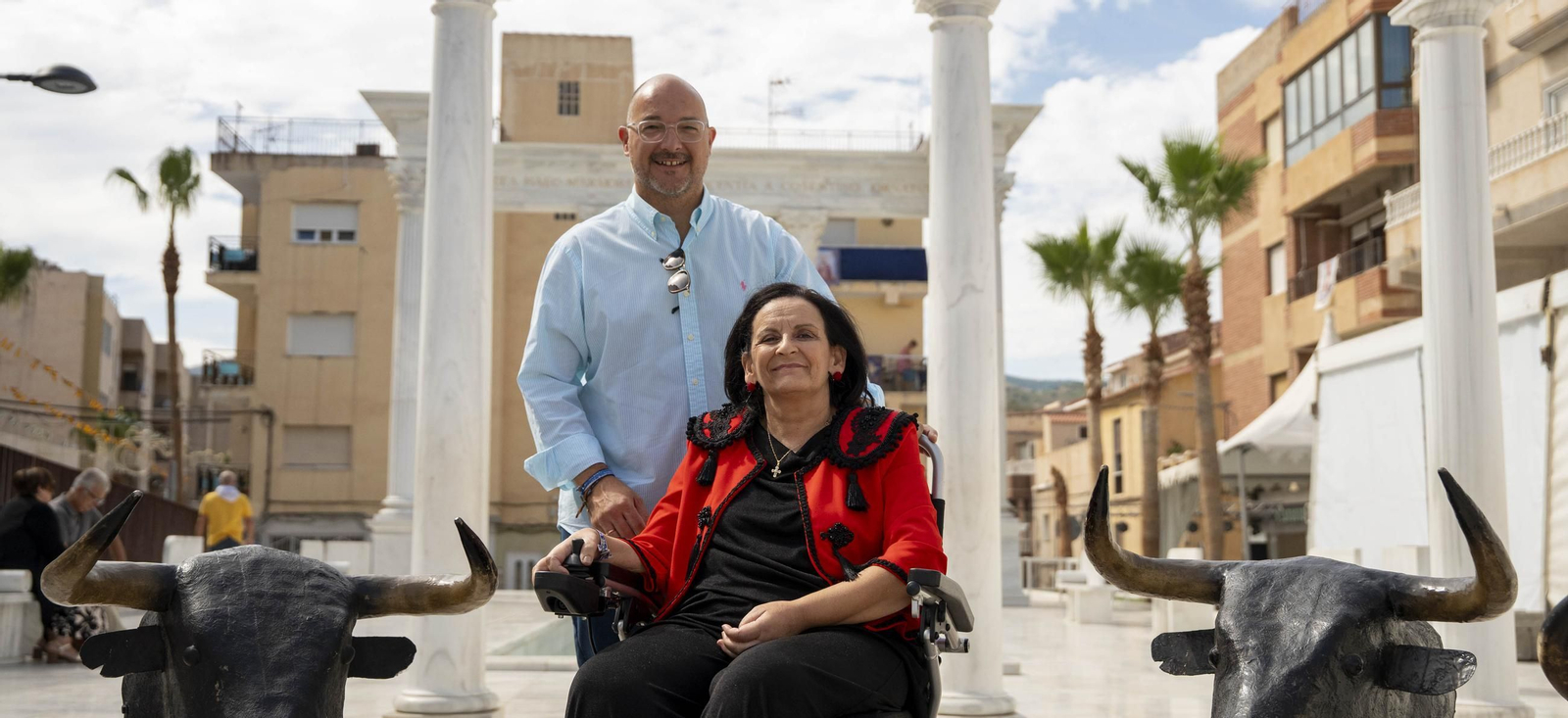 Las imágenes del taller de toros para niños y toro mecánico en Macael