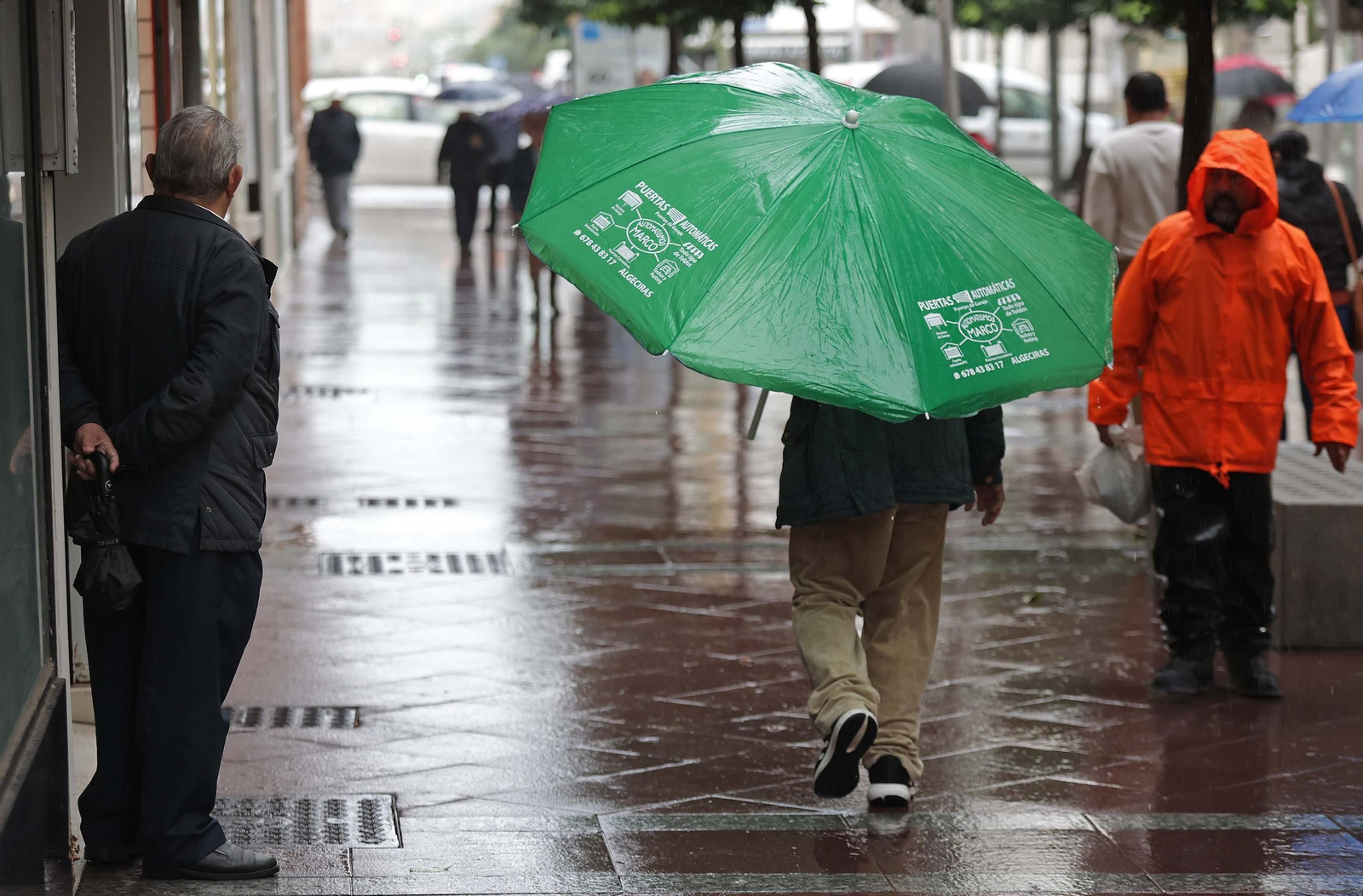 Fotos de la alerta naranja por lluvias en Algeciras