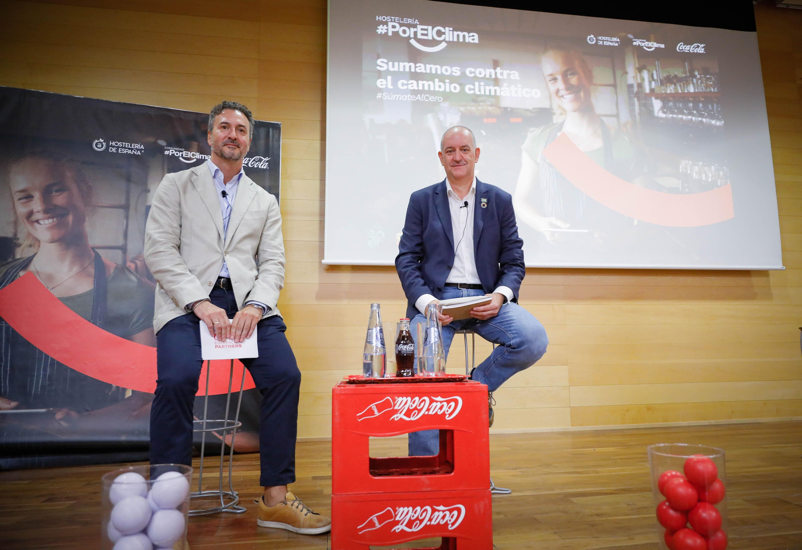 Presentación de Hostelería por el Clima de Coca Cola