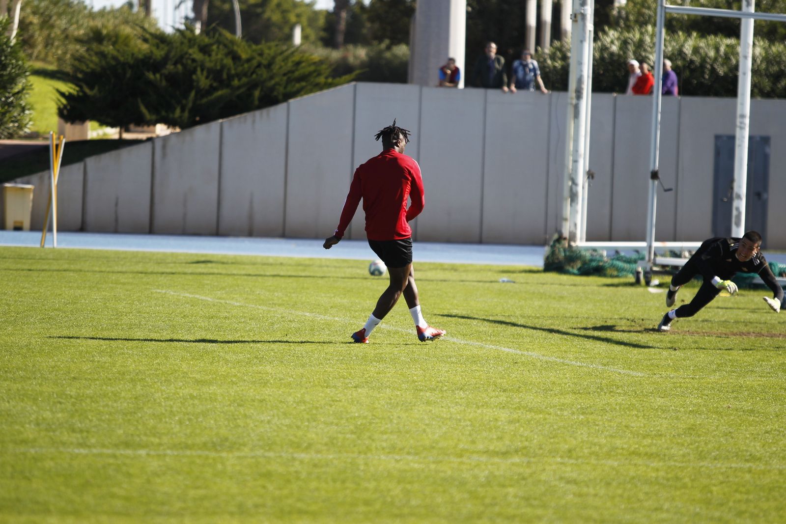 Fotogalería del entrenamiento del Almería 7-XI