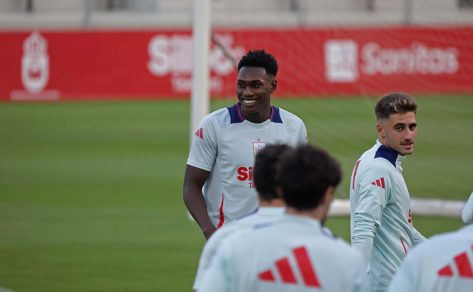 Fotos del entrenamiento de la selección española sub-21 en La Línea