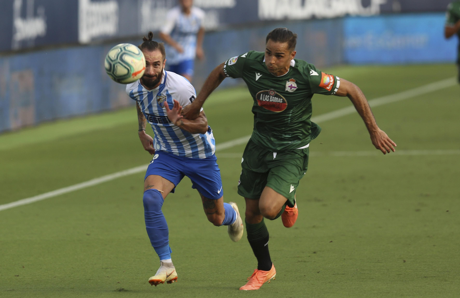 Las fotos del Málaga CF-Dépor