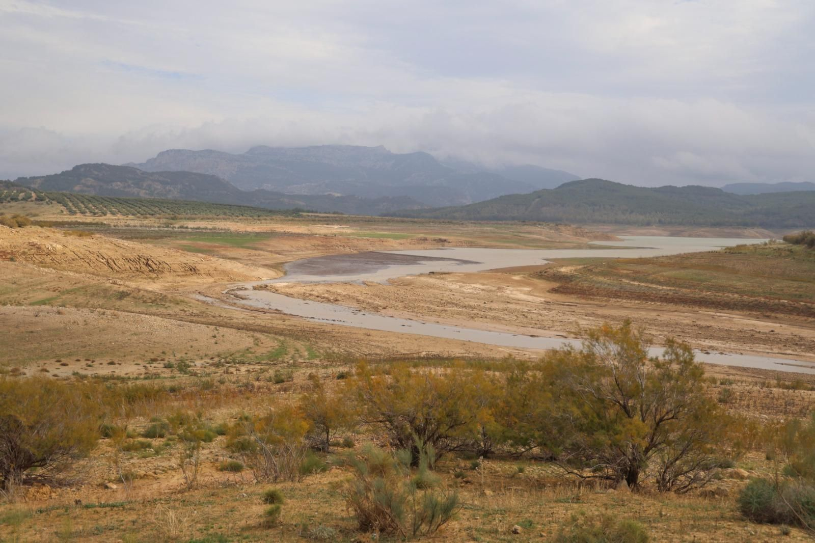 Los pantanos de Málaga, en fotos