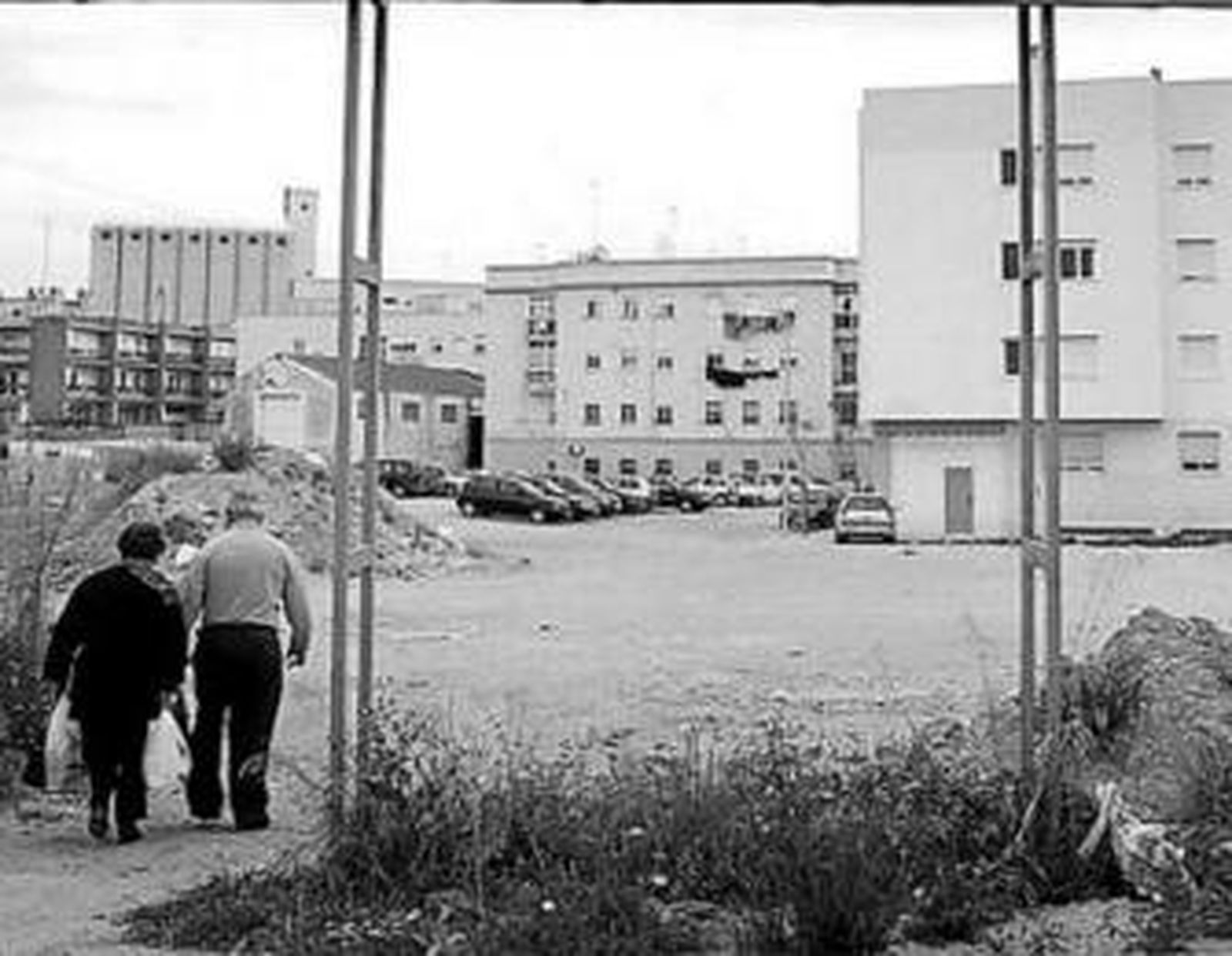 La zona aún por urbanizar en el barrio de Puntales.