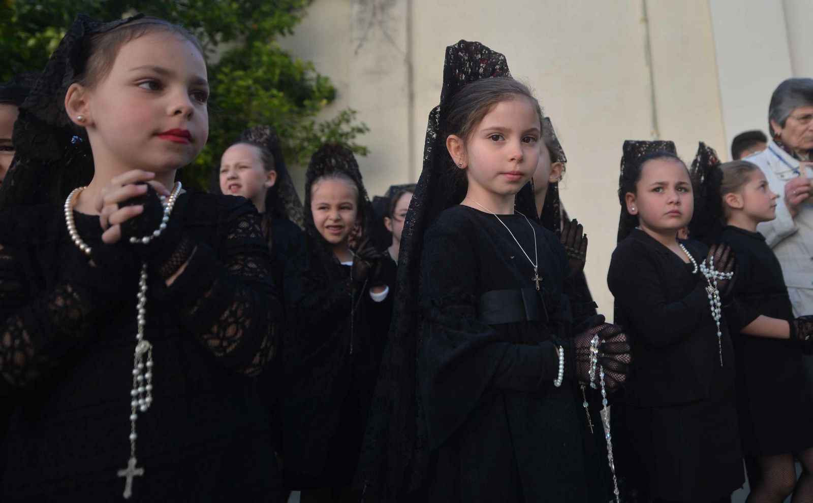 La procesión infantil de las Francesas, en imágenes
