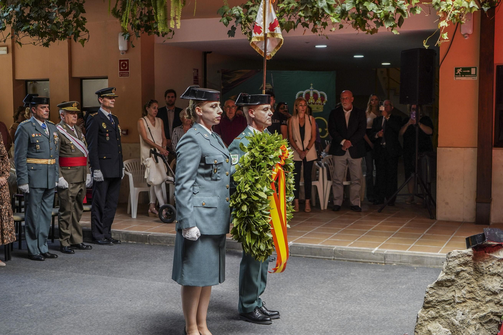 Conmemoración del 179 aniversario de la  fundación de la Guardia Civil, en imágenes